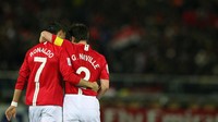 Padahal, Neville dan Ronaldo dulu pernah sama-sama main bareng di MU pada 2003-2009 (Getty Images/Kiyoshi Ota)
