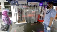 Bilik Antiseptik untuk Polda Metro Jaya