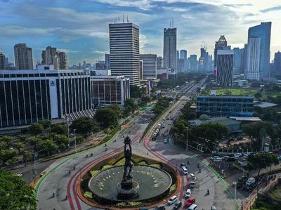 Indahnya Biru Langit Jakarta Bebas Polusi