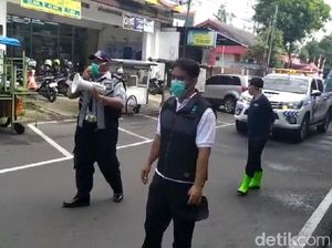 1 Warga Positif Corona, Jalan Cikuray dan Siliwangi Garut Disemprot Disinfektan