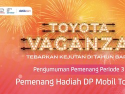 Kabar Gembira! Inilah Para Pemenang Toyotavaganza Periode Ketiga
