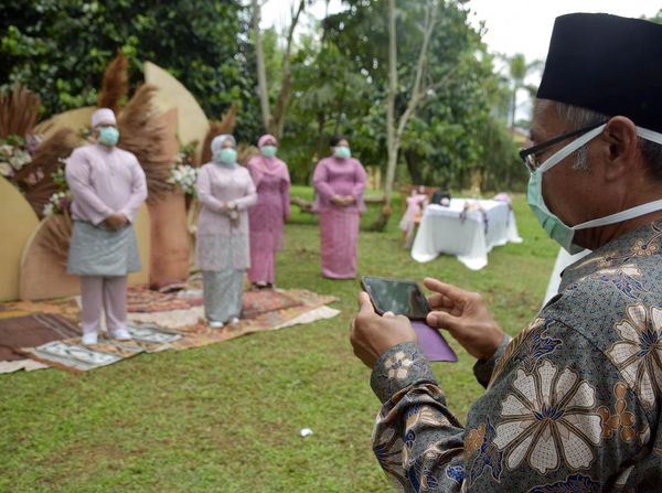 Begini Jadinya Kalo Nikah Saat Pandemi Corona