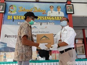 Operator Tambang Emas di Banyuwangi Beri Bantuan ke Warga Terdampak Corona