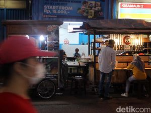 Pasar Lama Tangerang Sepi Gegara Corona