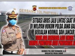 Polisi Pastikan Tak Ada Penutupan Jalan Menuju Jabar Gegara Corona