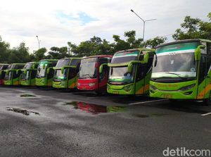 Sedih! Ribuan Sopir Bus Terpaksa Dirumahkan Sedih! Ribuan Sopir Bus Terpaksa Dirumahkan
