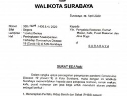 Risma Kembali Edarkan Protokol Cegah Corona untuk Hotel hingga Restoran