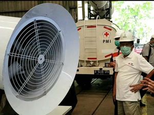 40 Gunner PMI Bakal Semprot Jawa-Sumatera-Sulawesi dengan Disinfektan 40 Gunner PMI Bakal Semprot Jawa-Sumatera-Sulawesi dengan Disinfektan