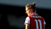 Vivianne Miedema bergabung ke Arsenal di tahun 2017. Sebelumya dia juga pernah memperkuat FC Bayern Munich Women (Getty Images)