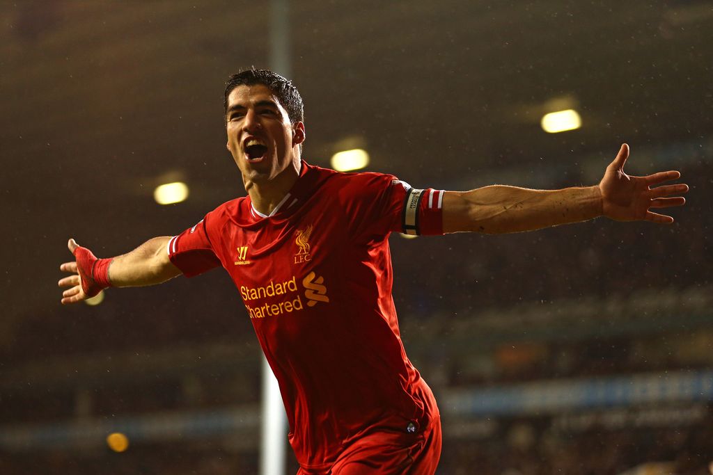 Luis Suarez di Liverpool