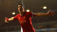 Luis Suarez - 69 gol Premier League. Foto: (Getty Images/Alex Livesey)