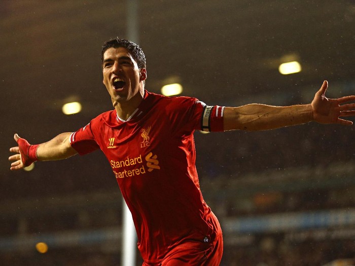 Luis Suarez di Liverpool