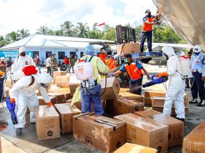 Dinkes Kaltim Terima Bantuan 4.000 APD dan 20 Ribu Masker