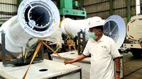 JK Tinjau Perakitan Alat Penyemprot Disinfektan