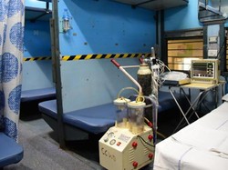 India Sulap Kereta Jadi Rumah Sakit Corona