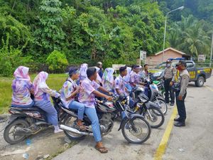 Jangan Ditiru! Pelajar Nekat Konvoi Coret-coret di Asahan Saat Pandemi Corona