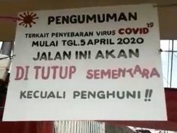 Cipinang Lockdown Mandiri Demi Cegah Corona