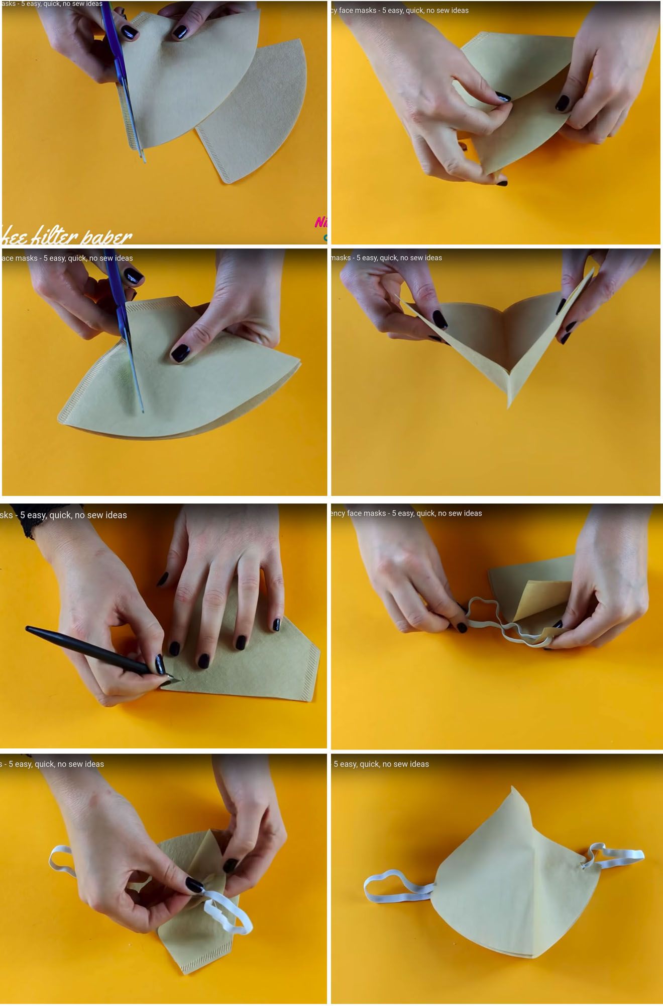 Tutorial DIY masker