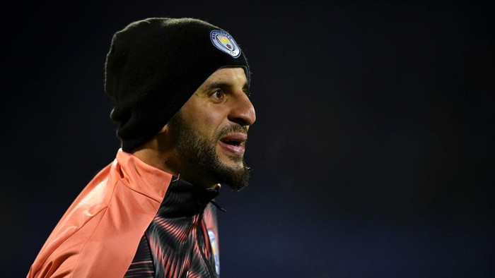 ZAGREB, CROATIA - DECEMBER 11:  Kyle Walker of Manchester City looks on prior to the UEFA Champions League group C match between Dinamo Zagreb and Manchester City at Maksimir Stadium on December 11, 2019 in Zagreb, Croatia. (Photo by Dan Mullan/Getty Images)