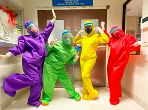 Gemas! APD Dibikin Warna-warni Seperti Teletubbies Gemas! APD Dibikin Warna-warni Seperti Teletubbies