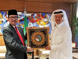 Dubes Agus Maftuh Temui Pangeran Abdulaziz Bahas Kerjasama Energi RI-Saudi