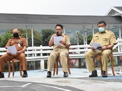Pemkab Sumedang Wajibkan Warganya Pakai Masker Saat ke Luar Rumah