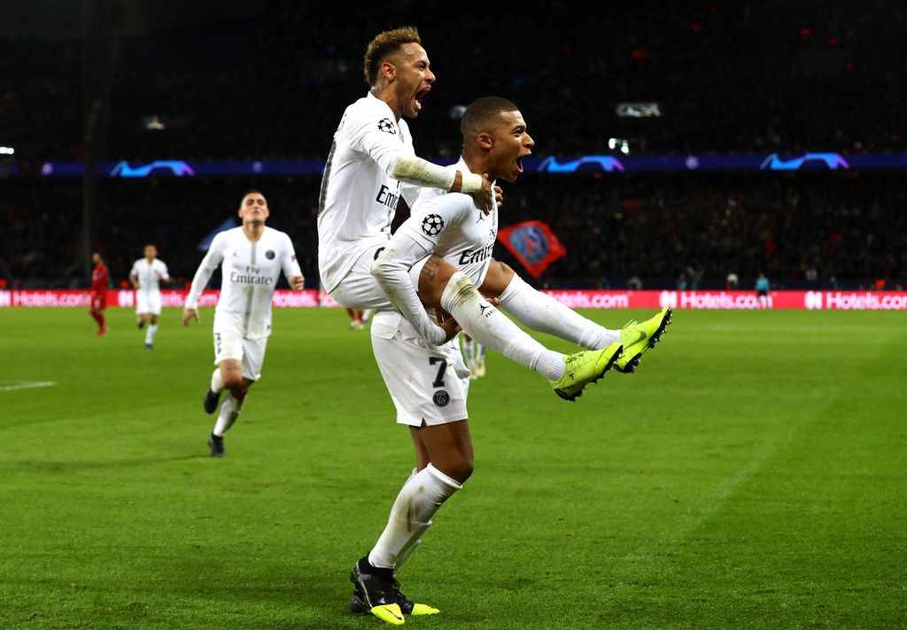Neymar dan Mbappe