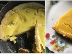 Hancur hingga Gosong, Begini Potret Gagal Pie Susu Teflon Bikinan Netizen