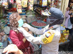 Sidak Pasar, Polisi Minta Pedagang Tak Mainkan Harga Saat Pandemi Corona