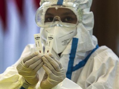 Melihat Proses Rapid Test Corona