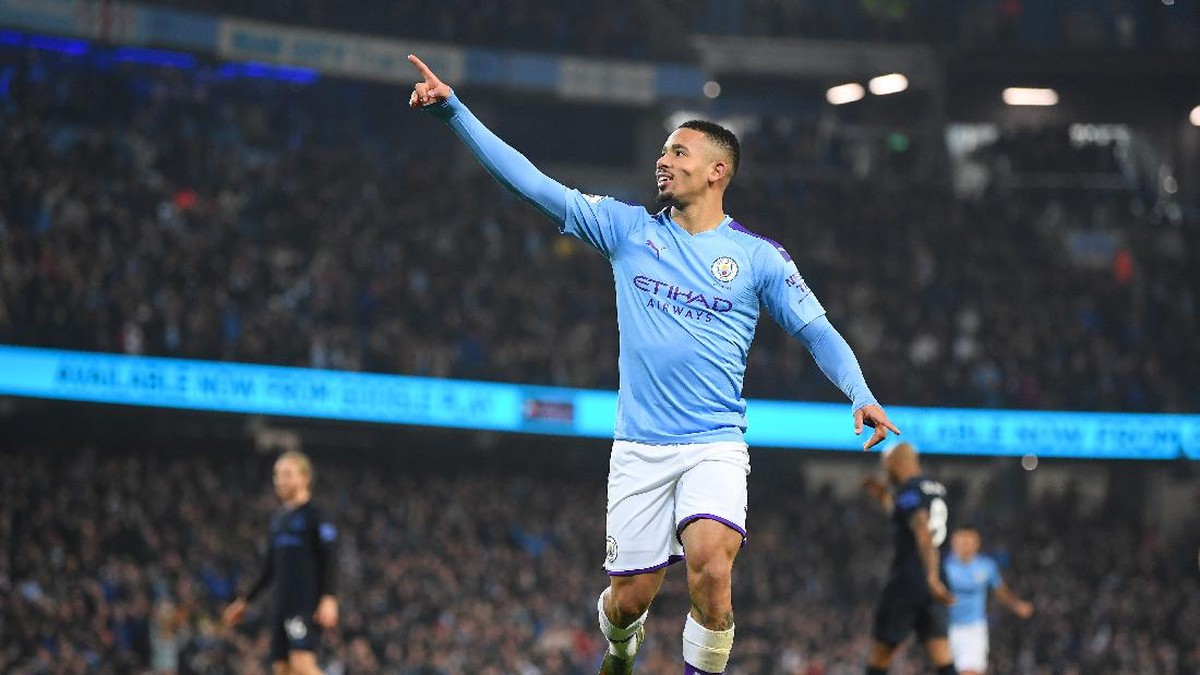 Barcelona kabarnya mengincar Gabriel Jesus sebagai pengganti Luis Suarez. (Foto: Getty Images)