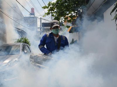 Waspada Demam Berdarah Masyarakat Lakukan Fogging