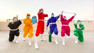 Foto: Variasi APD Lucu, Teletubbies hingga Power Rangers