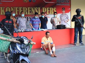 Residivis Spesialis Pembobolan Rumah Dihadiahi Timah Panas Saat Ditangkap