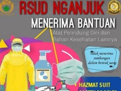 Tolong, APD untuk Perangi Corona di RSUD Nganjuk Hampir Habis