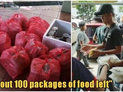 Dikasih Makanan Gratis oleh Pemerintah, Mahasiswa Ini Malah Membuangnya!