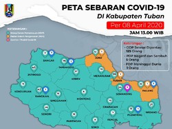 5 PDP di Tuban Negatif Corona, 3 Masih Diisolasi dan 1 Meninggal