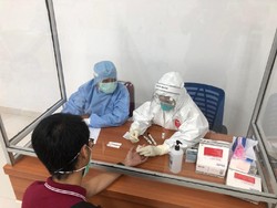 Jalani Rapid Test, 65 Warga Cirebon Negatif Corona