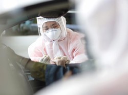 300 Warga Kabupaten Bandung Ikuti Rapid Test Corona Tahap Kedua