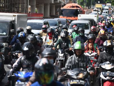 Potret Kemacetan Jakarta Jelang Penerapan PSBB di Ibu Kota