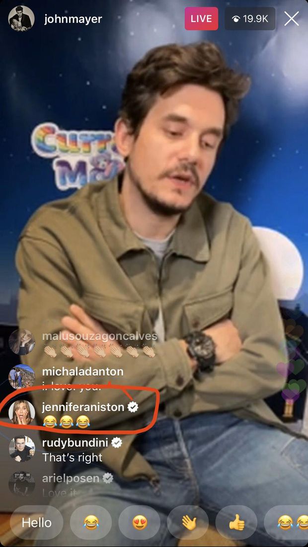 Instagram Live John Mayer