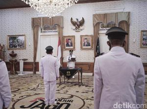 Corona Pandemik, Plt Bupati Cianjur Lantik 247 Kepala Desa di Pendopo