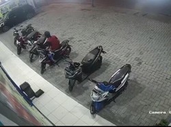 Alamak! Maling Motor Nekat Beraksi di Tengah Sepinya Medan Imbas Corona