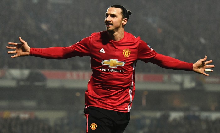 Zlatan Ibrahimovic di Manchester United