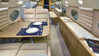 Messi menggunakan jet pribadi ini untuk liburan ke berbagai destinasi (Gulfstream)