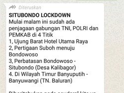 Beredar Kabar Situbondo Lockdown, Gugus Tugas COVID-19 Sebut Hoaks