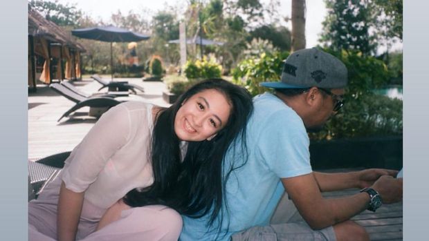 Foto kenangan Glenn Fredly dan Vanessa Surya
