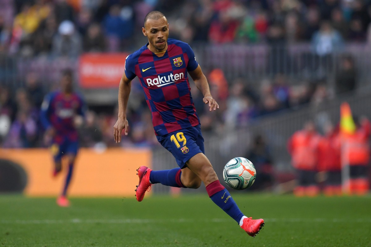 Janji Martin Braithwaite untuk Barcelona (Getty Images/Alex Caparros)