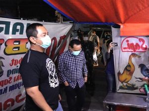 Keliling Tengah Malam, Walkot Semarang Ingatkan Warga Diam di Rumah