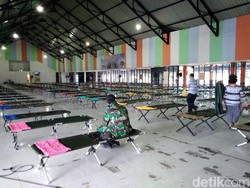 Baru Tiba, Sebagian TKI dari Malaysia Dikarantina di Lanud Soewondo Medan